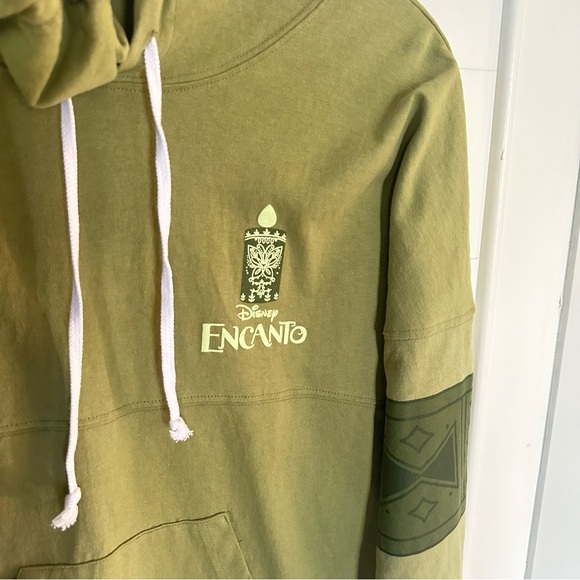 Disney Spirit Jersey Green Encanto Bruno Glow In The Dark Hoodie - Picture 6 of 9